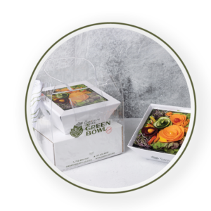 Delicious Parve Salad Gift wrapped