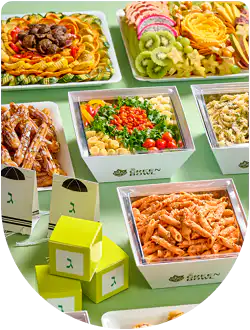 Kosher catering salads and platters for events
